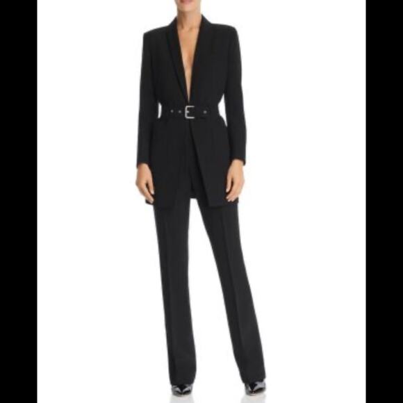 Anine Bing Charlotte Trouser Flare Leg Pants Black XS - Picture 5 of 5